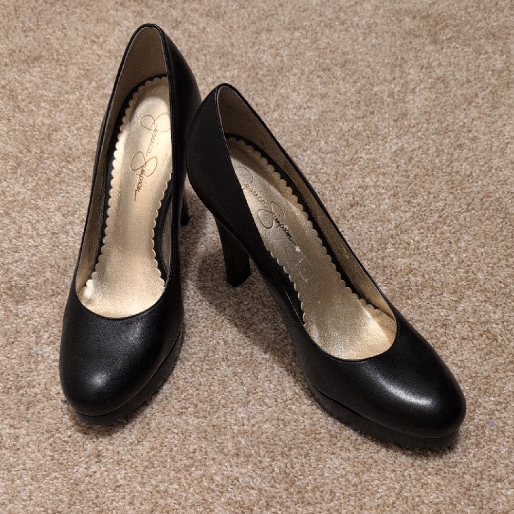 Jessica Simpson Classic Black Heels